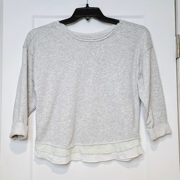 Anthropologie Saturday Sunday Gray Sweatshirt - Picture 1 of 5